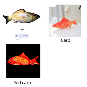 Electric Jumping Fish Toy (No Catnip)