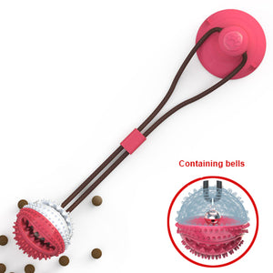 Silicone Suction Cup Dog Chew & Tug Toy