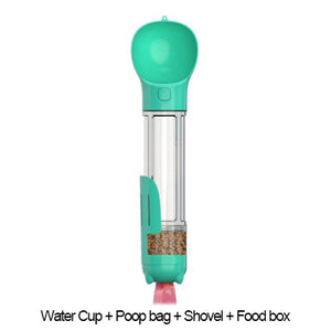 3-in-1 Portable Dog Water & Food Bottle Feeder
