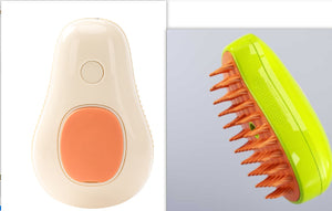 Electric Steam Self Cleaning Pet Grooming Brush
