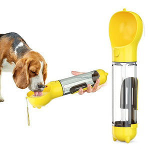 3-in-1 Portable Dog Water & Food Bottle Feeder