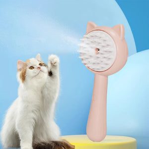 Rechargeable Self Cleaning Pet Grooming Brush