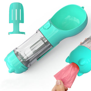 3-in-1 Portable Dog Water & Food Bottle Feeder