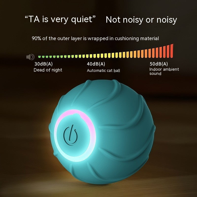 Smart USB Rolling Interactive Cat Toy Ball