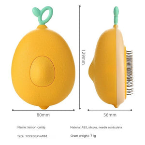 Avocado Pet Hair Remover Grooming Brush