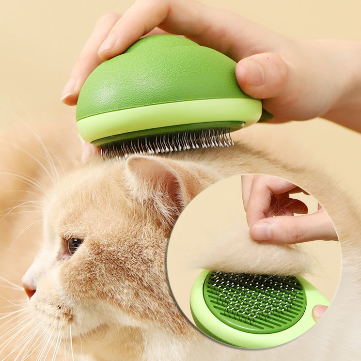 Avocado Pet Hair Remover Grooming Brush