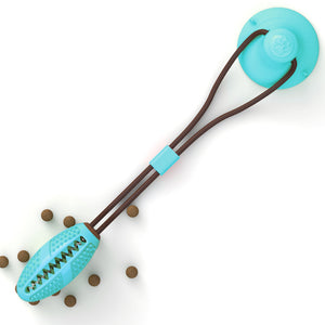 Silicone Suction Cup Dog Chew & Tug Toy