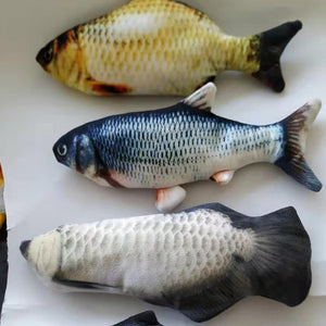 Electric Jumping Fish Toy (No Catnip)