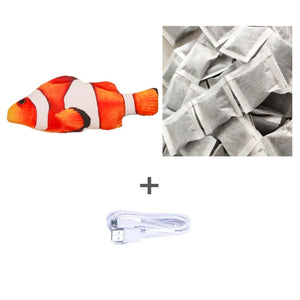 Electric Jumping Fish Toy (No Catnip)