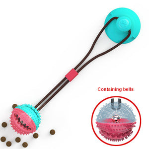 Silicone Suction Cup Dog Chew & Tug Toy