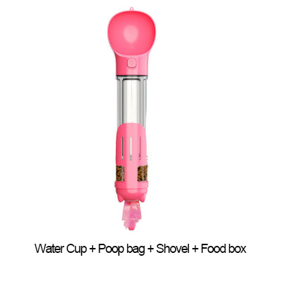 3-in-1 Portable Dog Water & Food Bottle Feeder