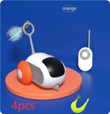 USB Remote Control Interactive Cat Toy Car