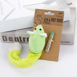 Long Tail Interactive Cat Teaser Toy Mouse