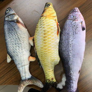 Electric Jumping Fish Toy (No Catnip)