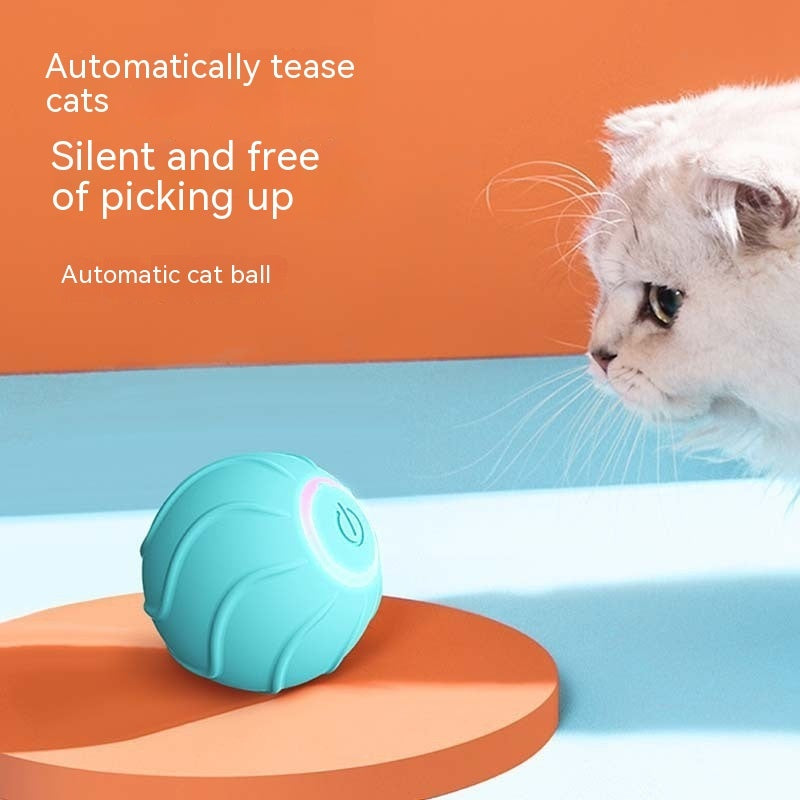 Smart USB Rolling Interactive Cat Toy Ball