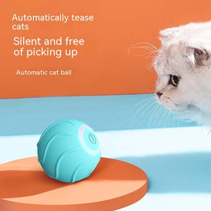 Smart USB Rolling Interactive Cat Toy Ball
