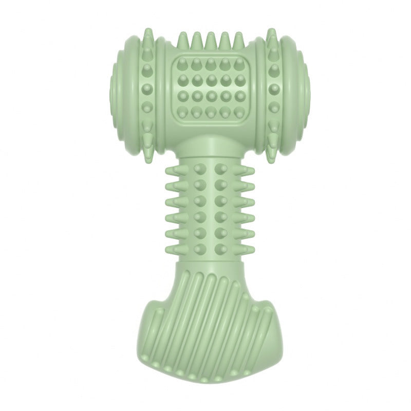 Indestructible TPR Dog Chew & Teeth Cleaning Toy
