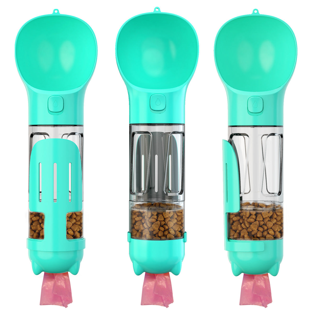 3-in-1 Portable Dog Water & Food Bottle Feeder