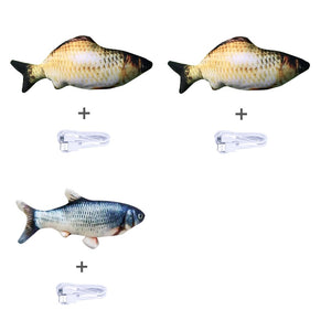 Electric Jumping Fish Toy (No Catnip)