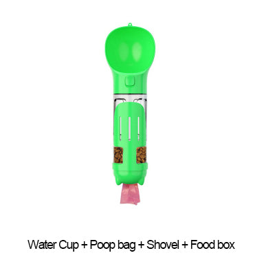 3-in-1 Portable Dog Water & Food Bottle Feeder