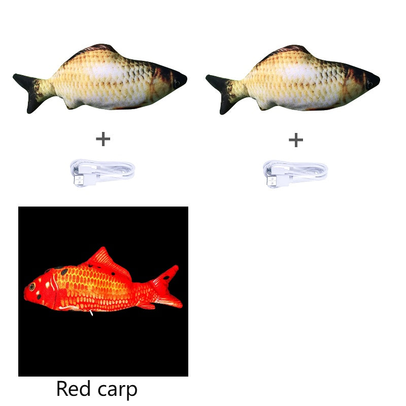Electric Jumping Fish Toy (No Catnip)