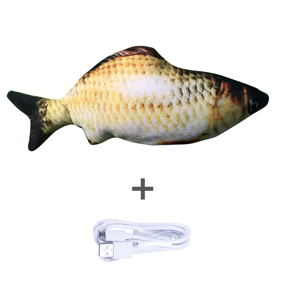 Electric Jumping Fish Toy (No Catnip)
