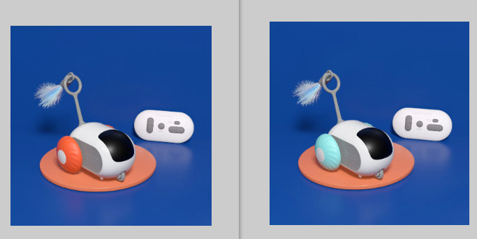 USB Remote Control Interactive Cat Toy Car