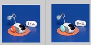 USB Remote Control Interactive Cat Toy Car