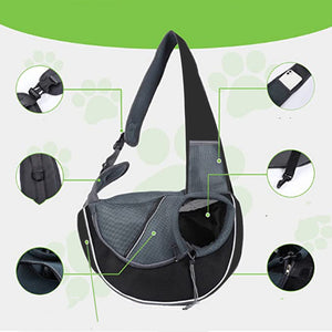 Portable Crossbody Pet Carrying Bag