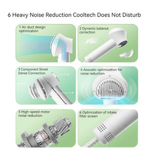 Silent Smart Pet Hair Dryer Comb
