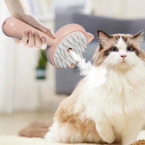Rechargeable Self Cleaning Pet Grooming Brush
