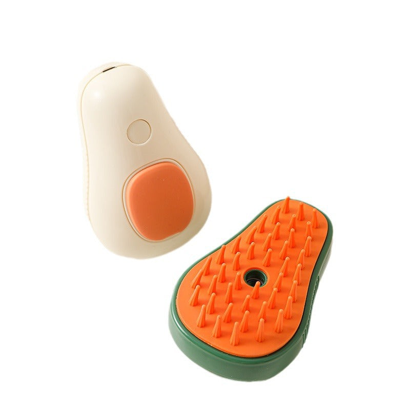 Electric Steam Self Cleaning Pet Grooming Brush