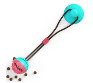 Silicone Suction Cup Dog Chew & Tug Toy