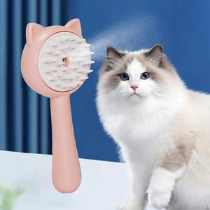 Rechargeable Self Cleaning Pet Grooming Brush