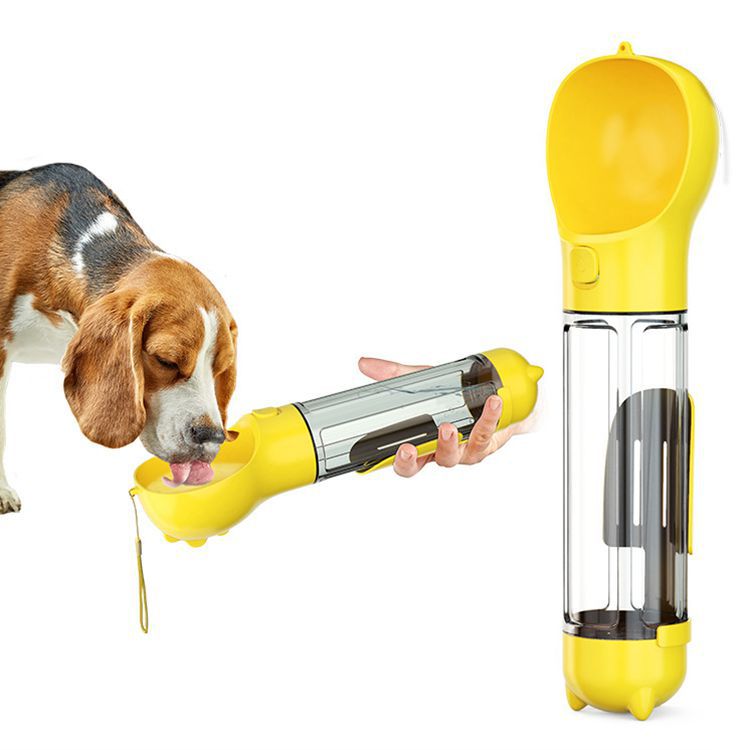 3-in-1 Portable Dog Water & Food Bottle Feeder