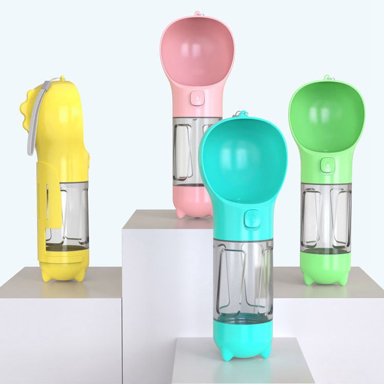 3-in-1 Portable Dog Water & Food Bottle Feeder