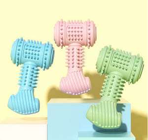 Indestructible TPR Dog Chew & Teeth Cleaning Toy