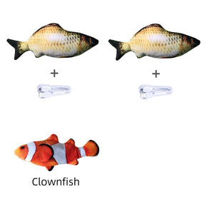 Electric Jumping Fish Toy (No Catnip)