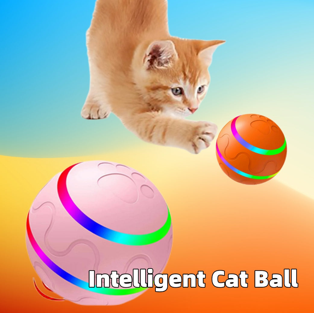 USB Self-Rotating Intelligent Cat Toy Ball